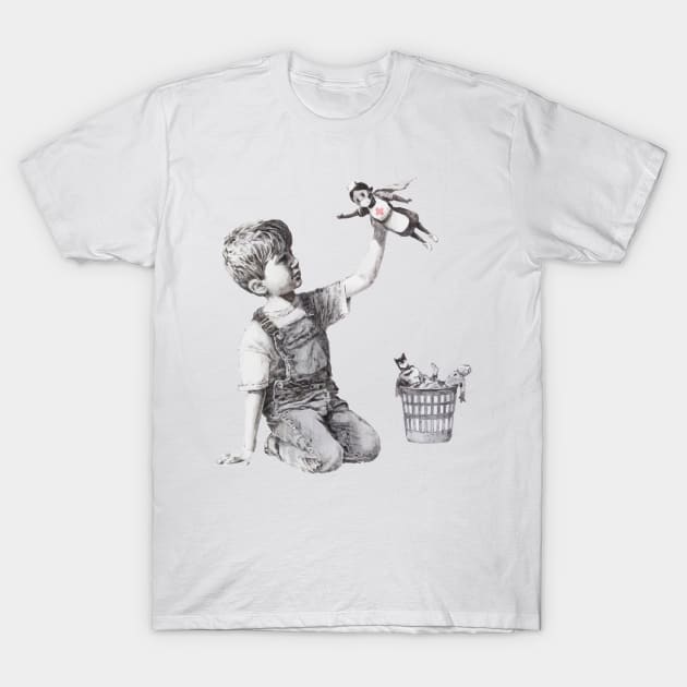Banksy tee shirt top